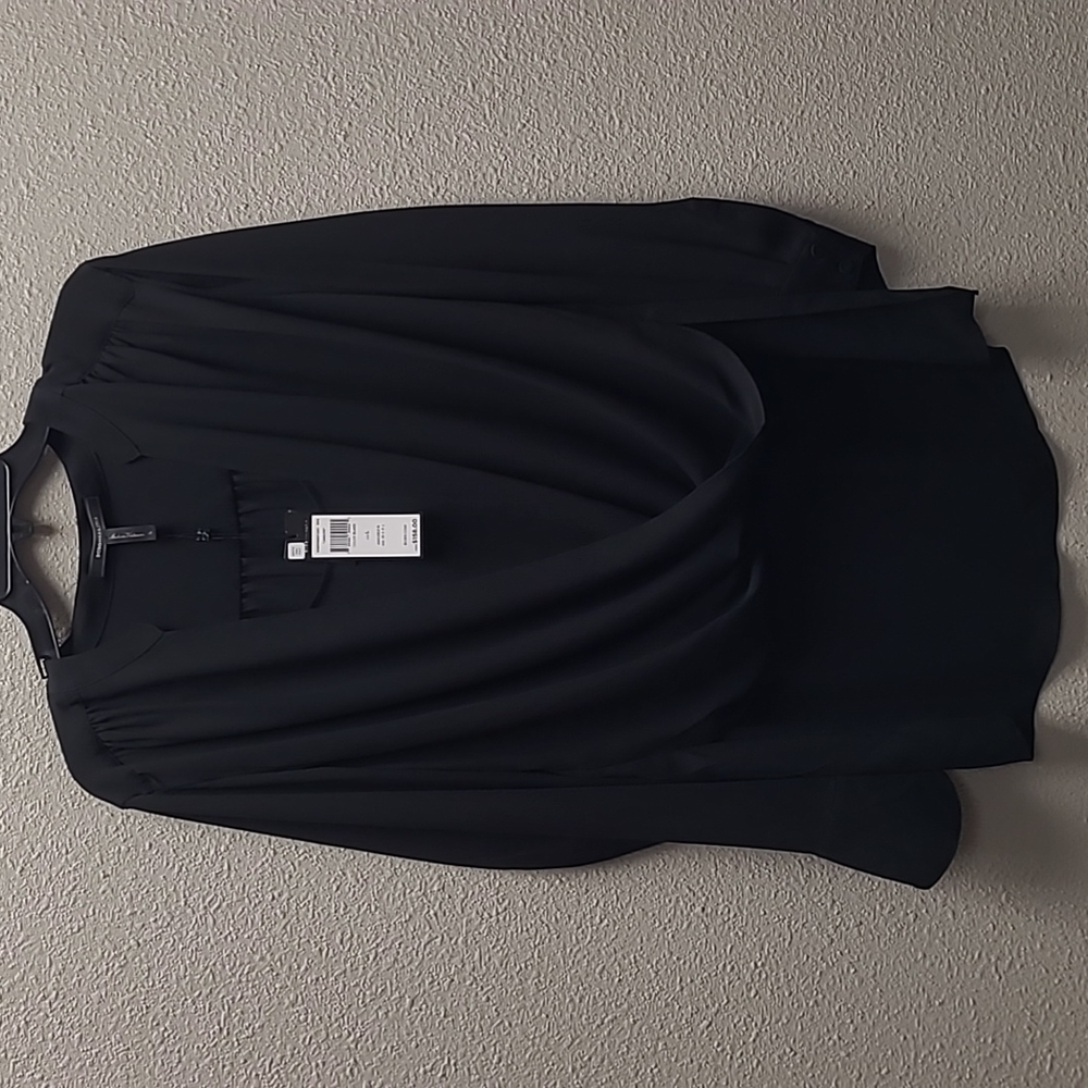 BCBG Max Draped Blouse